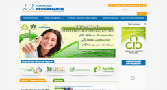 Desktop Screenshot of fundacionprogresamos.org.co
